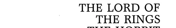 CliffsNotes on Tolkien;s The Lord of the Rings & The Hobbit