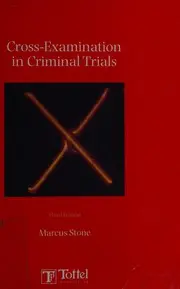 Cross-examination in Criminal Trials