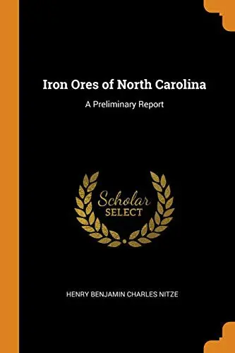 Iron Ores of North Carolina