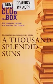 Bookclub-in-a-Box presents the discussion companion for Khaled Hosseini's novel A thousand splended suns