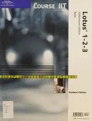 Course ILT: Lotus 1-2-3 Millennium Edition