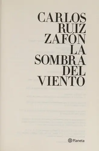 La sombra del viento