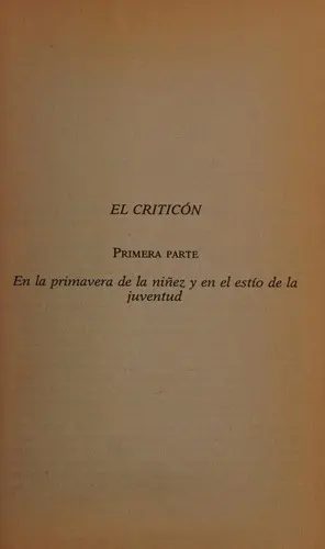 El criticón