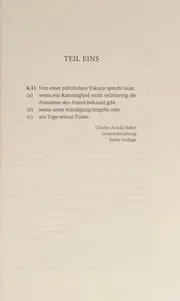 Ein plötzlicher Todesfall