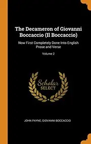 Decameron of Giovanni Boccaccio