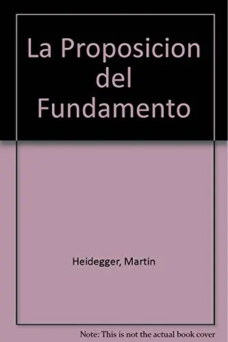La Proposicion del Fundamento