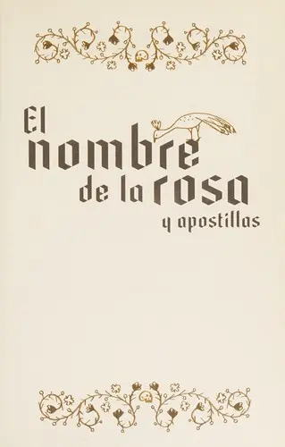 El Nombre de la Rosa (edicion Especial)/ the Name of the Rose