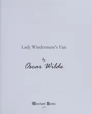 Lady Windermere's Fan