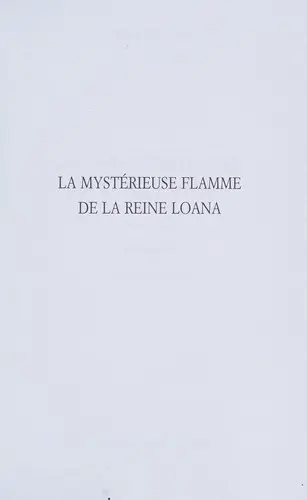 The Mysterious Flame of Queen Loana