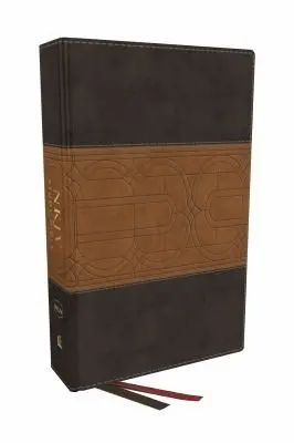 NKJV Study Bible, Leathersoft, Brown, Full-Color, Comfort Print