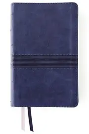 NIV, Student Bible, Personal Size, Leathersoft, Navy, Comfort Print