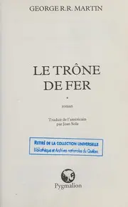 Le Trône de fer
