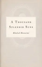 A thousand splendid suns