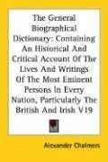 The General Biographical Dictionary