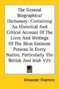 The General Biographical Dictionary