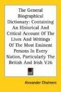 The General Biographical Dictionary