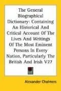 The General Biographical Dictionary