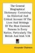 The General Biographical Dictionary