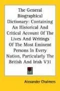 The General Biographical Dictionary