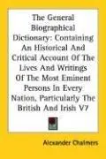The General Biographical Dictionary