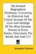 The General Biographical Dictionary