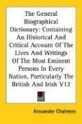 The General Biographical Dictionary