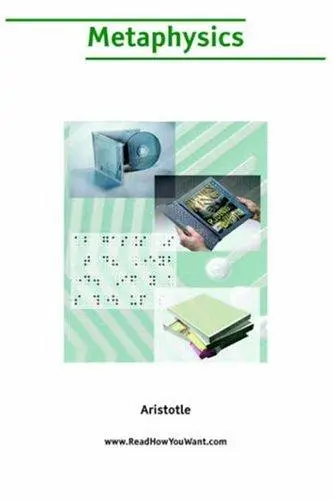 Metaphysics (Large Print)