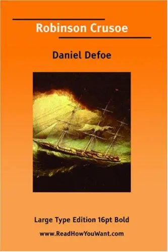 Robinson Crusoe (Large Print)