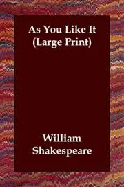As You Like It (Large Print)