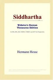 Siddhartha (Webster's Korean Thesaurus Edition)