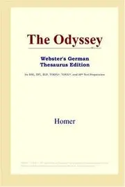 The Odyssey (Webster's German Thesaurus Edition)
