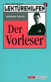 Lektürehilfen Der Vorleser.