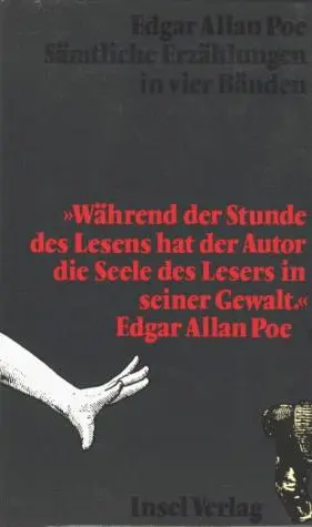 Sämtliche Erzählungen in vier Bänden.