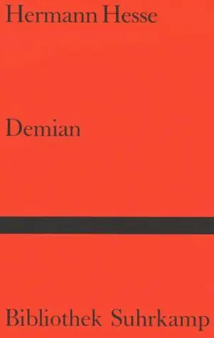Bibliothek Suhrkamp, Bd.95, Demian