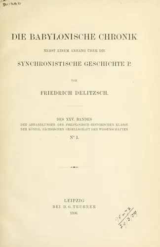 Die babylonische Chronik