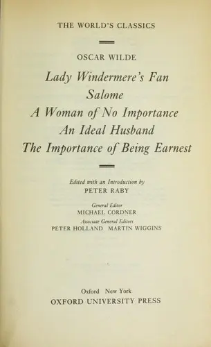 Lady Windermere's Fan