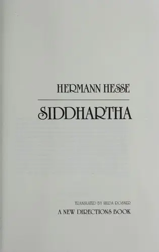 Siddhartha