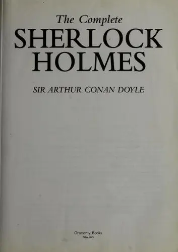 The Complete Sherlock Holmes
