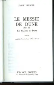 Le messie de dune, les enfants de dune