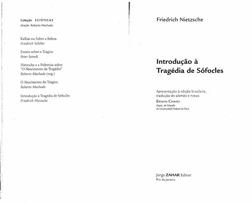 Introdução à tragédia de Sófocles