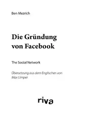 Die Gründung von Facebook