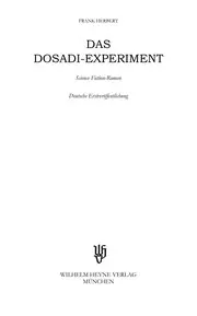 Das Dosadi-Experiment