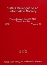 1984: Challenges to an Information Society