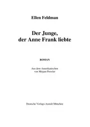 Der Junge, der Anne Frank liebte