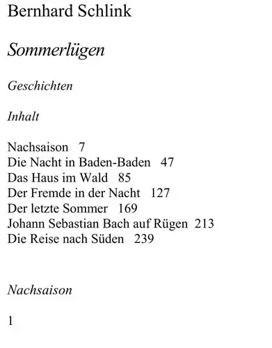 Sommerlügen