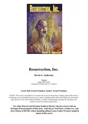 Resurrection, Inc.