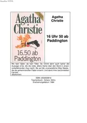 16 Uhr 50 ab Paddington