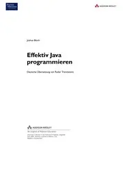 Effektiv Java programmieren