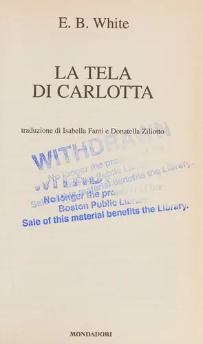 La tela di Carlotta
