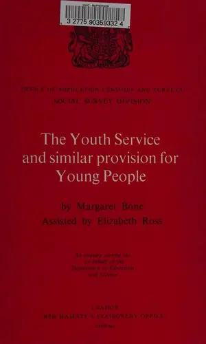 Youth Service and Similar Provision for Young People